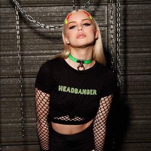 Headbanger crop top